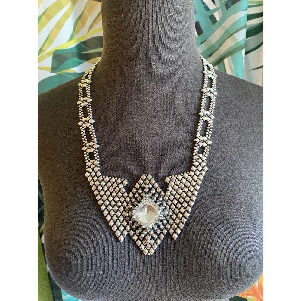 Sergio Guiterrezz Liquid Metal Ice Collection Necklace